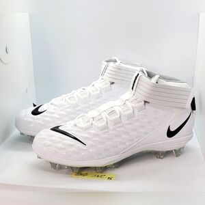 NEW Nike Force Savage Pro 2 Men's Football Cleats AH4000-100 size 11 white / blk